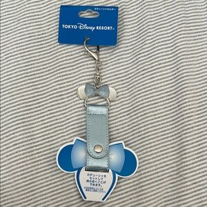 Tokyo Disney Resort Blue Keychain